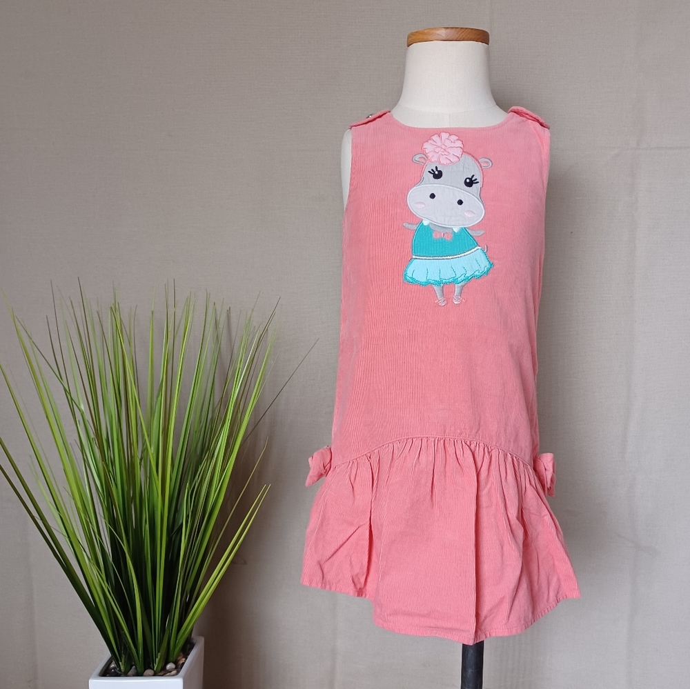 Gymboree Happy Hippo Corduroy Jumper